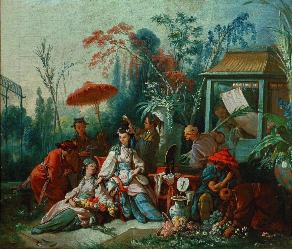 01-а. Буше Ф. Вид китайского сада Из серии Китайские сцены (1742).jpg