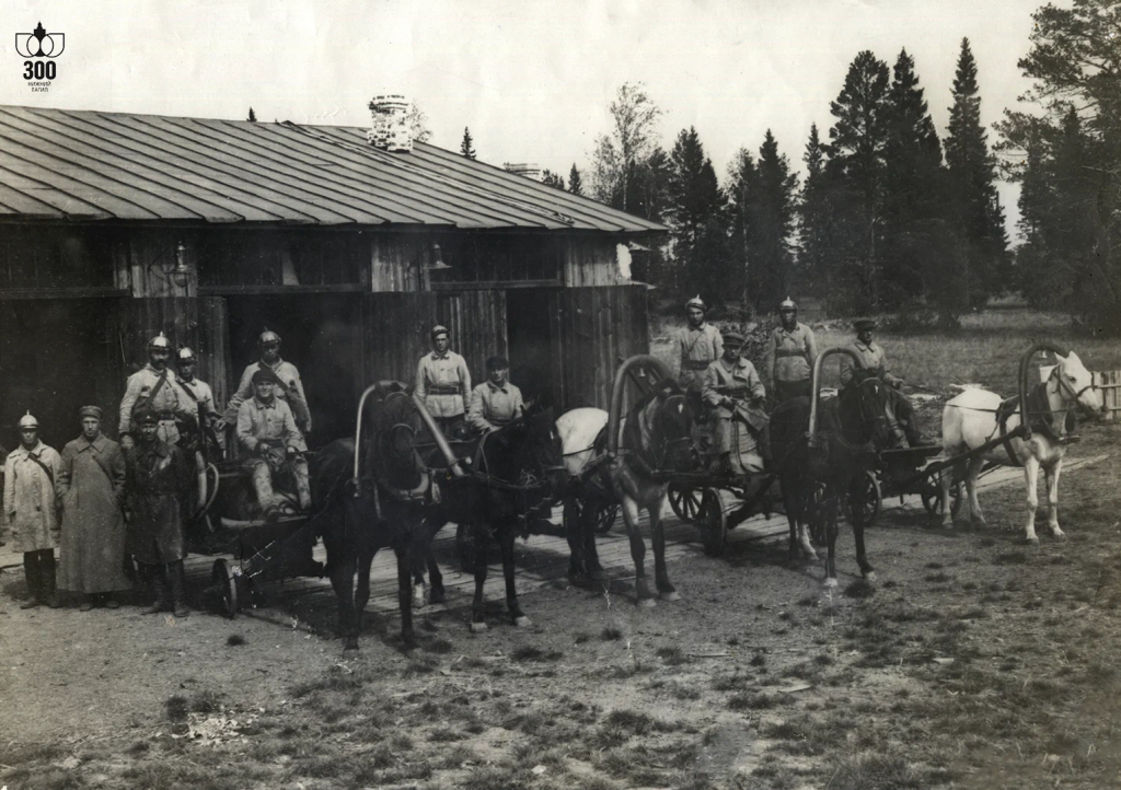 Пожарная команда. 1920-е гг.